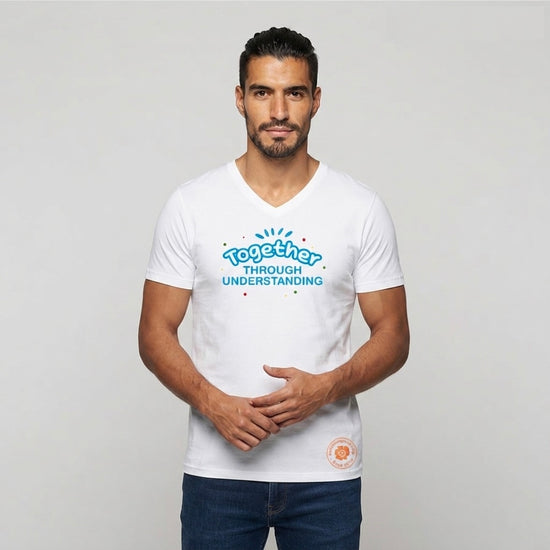 Together Through Understanding T-shirt V-Neck Tee