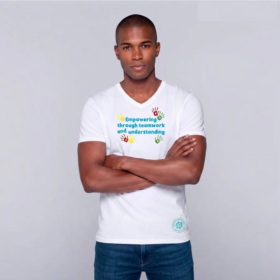 Empowering Through Teamwork &amp; Understanding T-shirt V-Neck Tee